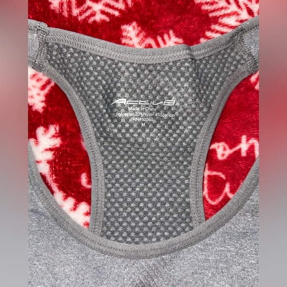 Activ8 medium Gray sports bra with pads! - Picture 2 of 5